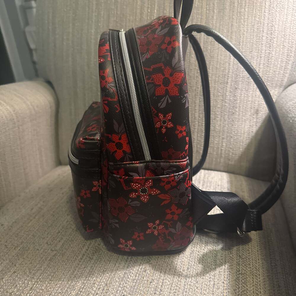 Loungefly Stranger Things Demogorgon Mini Backpack RARE - Picture 2 of 7